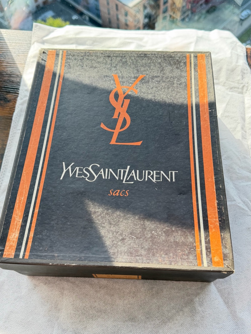 ✨ RARE FIND: 1980s Vintage Yves Saint Laurent Saddle Bag — Full Archival Set ✨